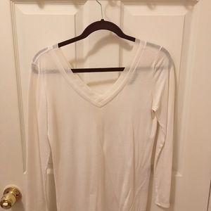 Massimo Dutti V-neck Blouse